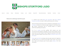 Tablet Screenshot of bishopsstortfordjudo.com